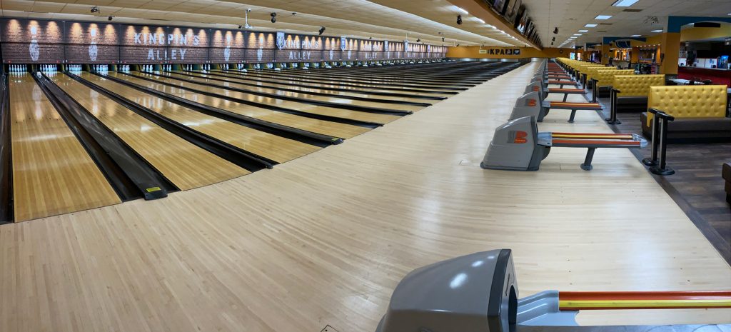 bowling lanes