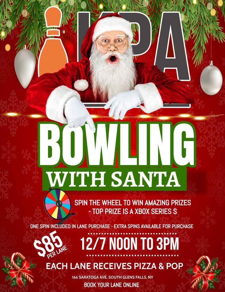 bowling with santa